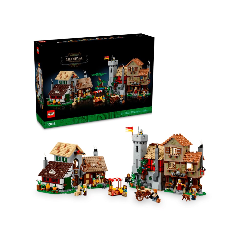 LEGO ICONS MEDIEVAL TOWN SQUARE 10332 - 1
