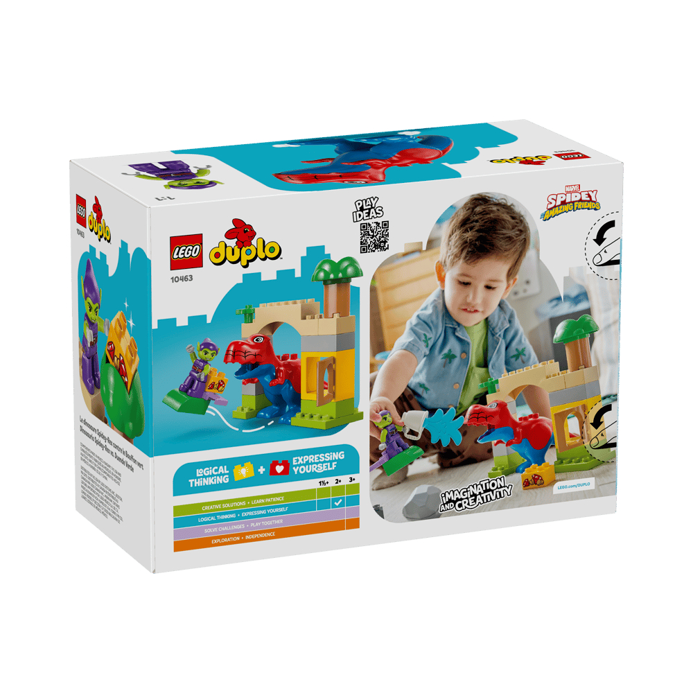 LEGO DUPLO MARVEL DINOSAUR SPIDEYREX VS GREEN GOBLIN 10463 - 6