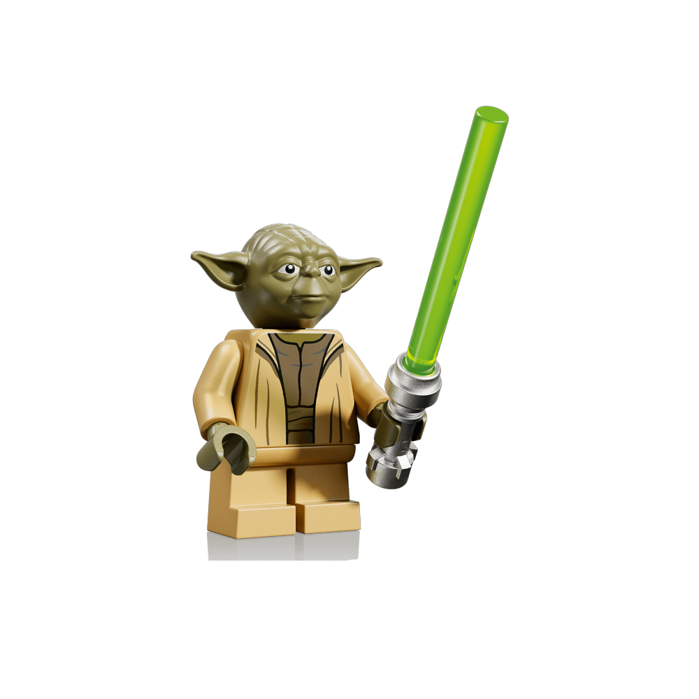 LEGO STAR WARS ATTACK OF THE CLONES YODA LIGHTSABER 75438 - 3