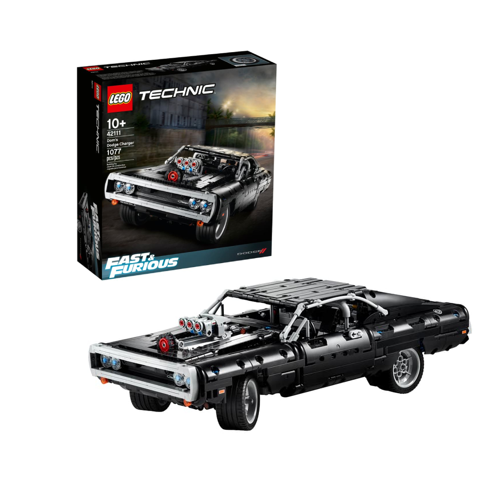 LEGO TECHNIC DOMS DODGE CHARGER 42111 DETALLES - 1