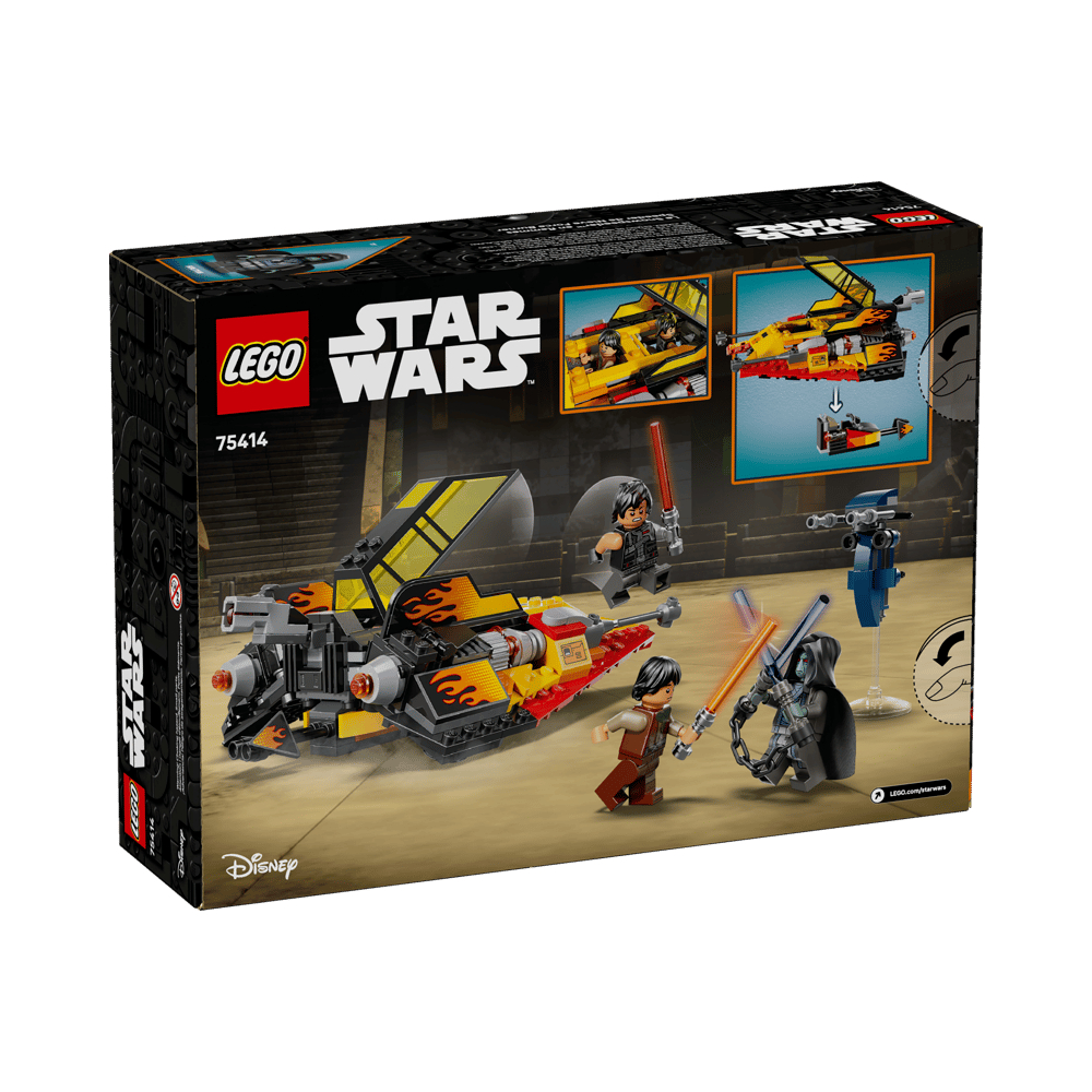 LEGO STAR WARS THE GALAXY THE FORCE BURNER SNOWSPEEDER 75414 - 6
