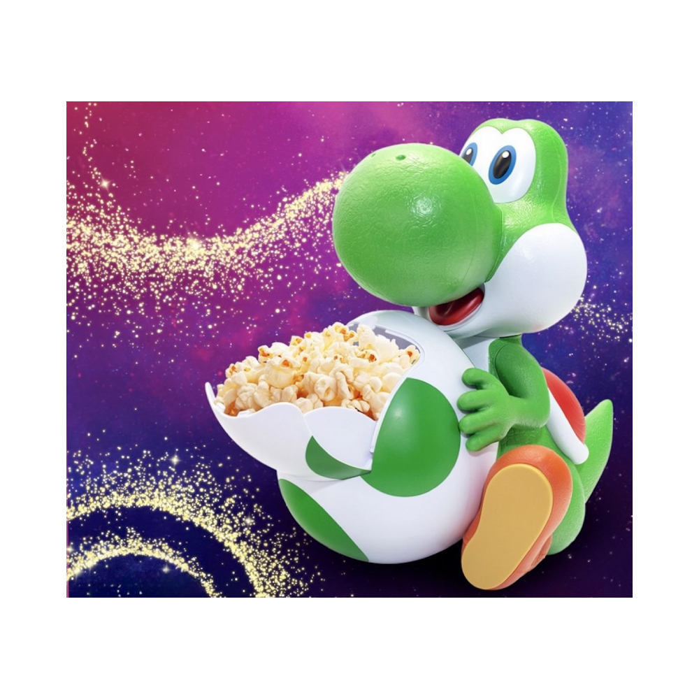 SUPER MARIO GALAXY YOSHI POPCORN BUCKET AMC USA - 3
