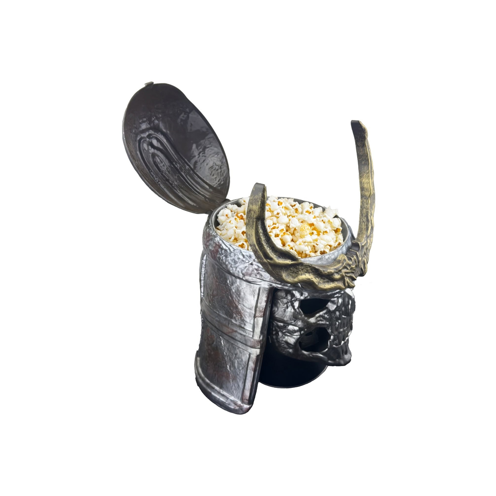 POPCORN BUCKET MORTAL KOMBAT 2 SHAO KAHN HELMET - 3