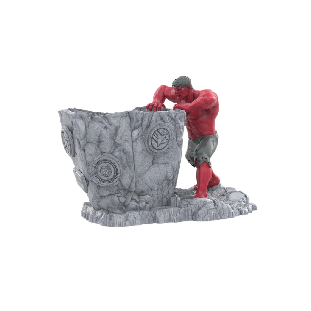 POPCORN BUCKET CAPTAIN AMERICA BRAVE RED HULK - 1