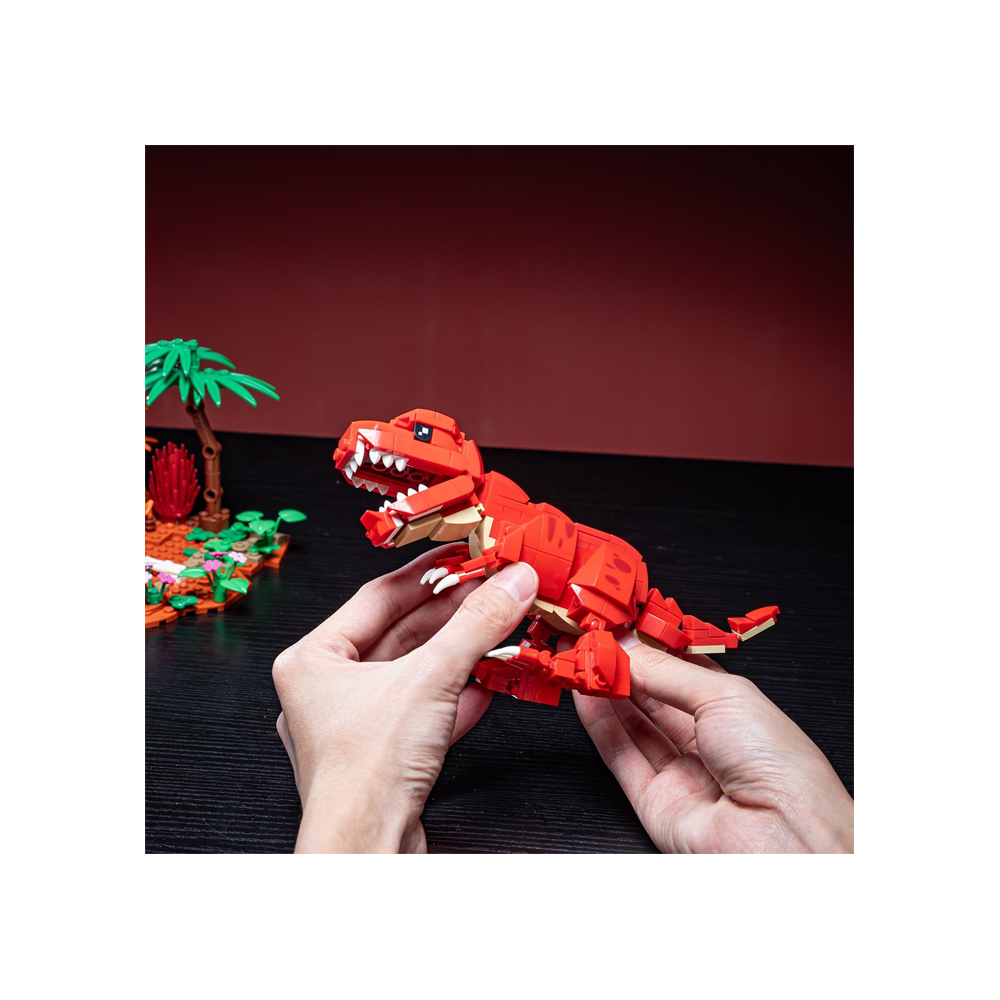 BRICK DINOSAUR WORLD BUILDING BLOCK SET T REX 559PCS - 5