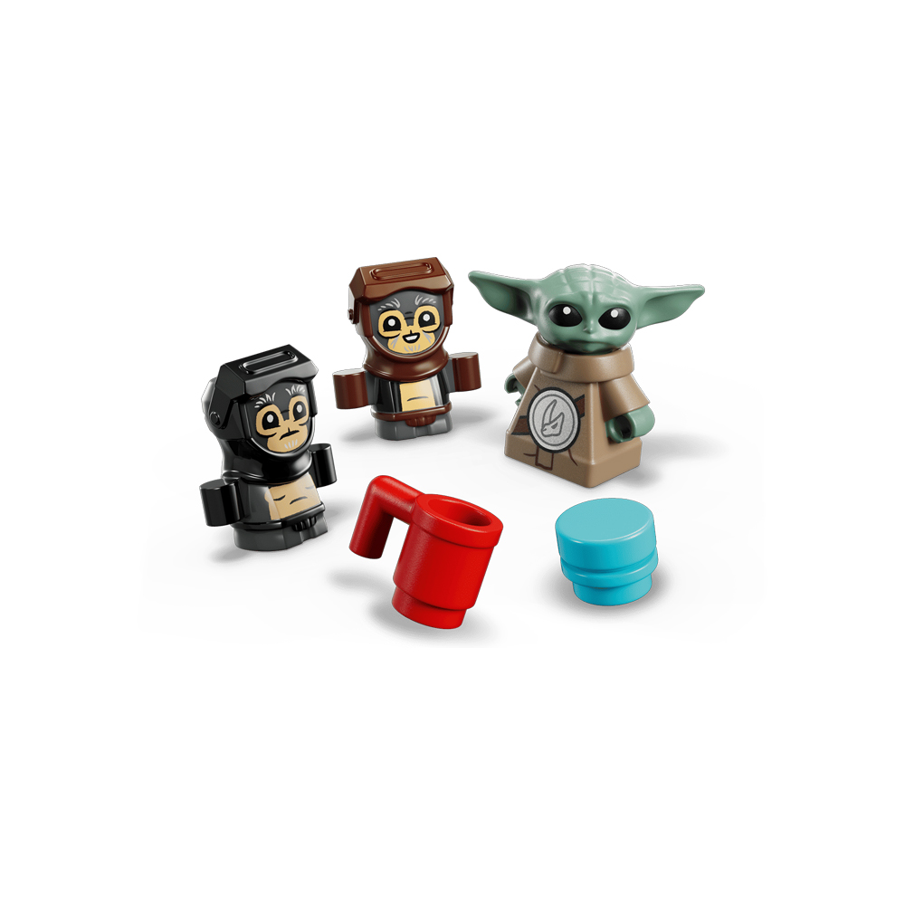 LEGO STAR WARS THE MANDALORIAN AND GROGU ANZELLAN 75445 - 3
