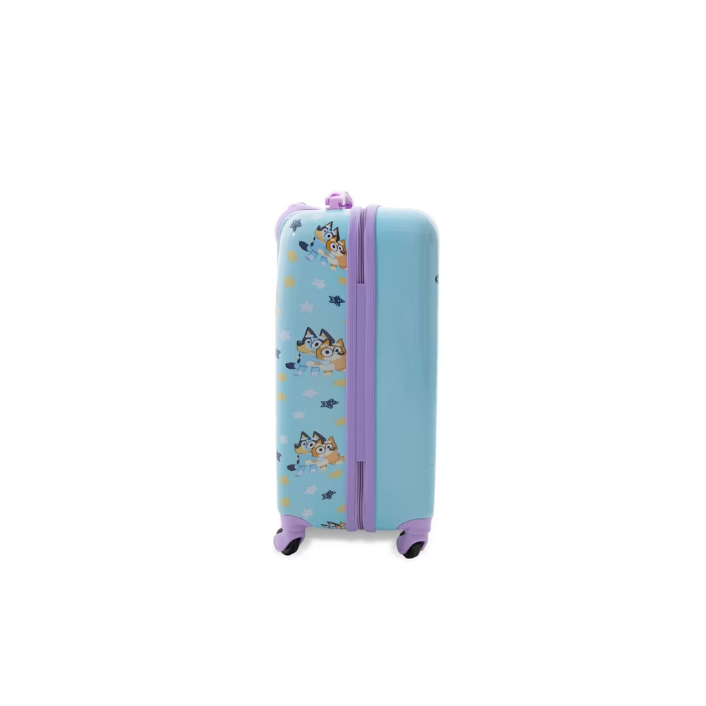 BLUEY HARDSIDE CARRY ON SPINNER SUITCASE BLUE - 2