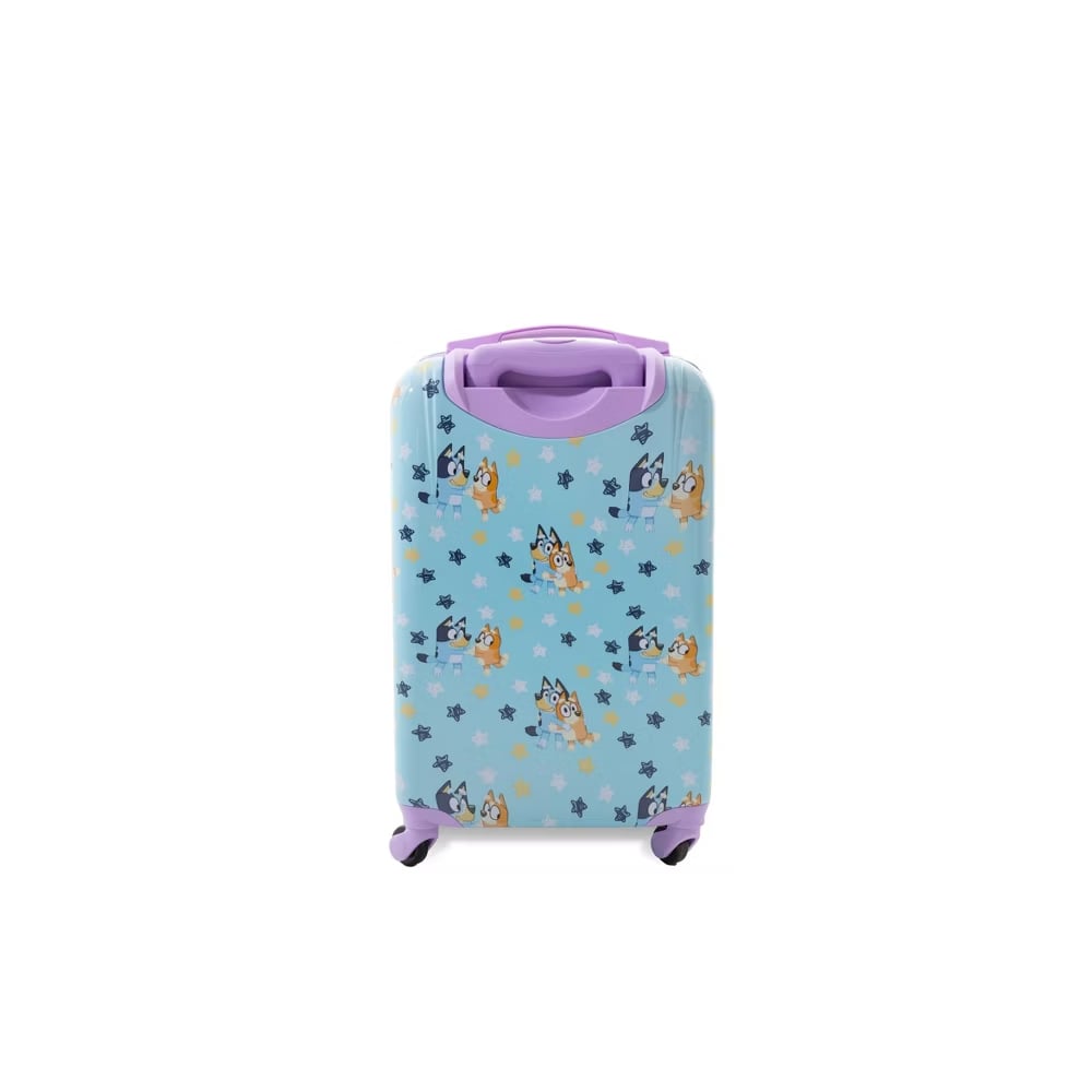 BLUEY HARDSIDE CARRY ON SPINNER SUITCASE BLUE - 4