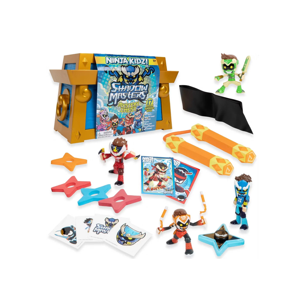NINJA KIDZ MYSTERY WARRIOR PACK MINI FIGURE EXCLUSIVO - 1