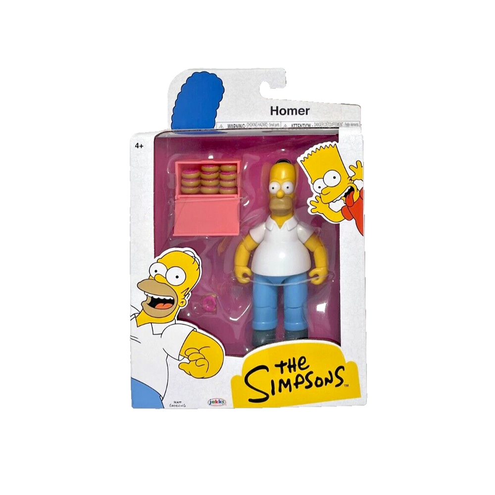THE SIMPSONS BARTMAN BART HOMER ACTION FIGURE LOT - 5