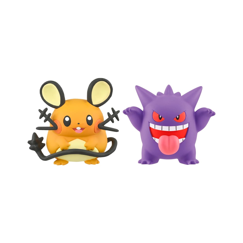 POKEMON TAKARA TOMY SET GENGAR DEDENNE JAPON - 2