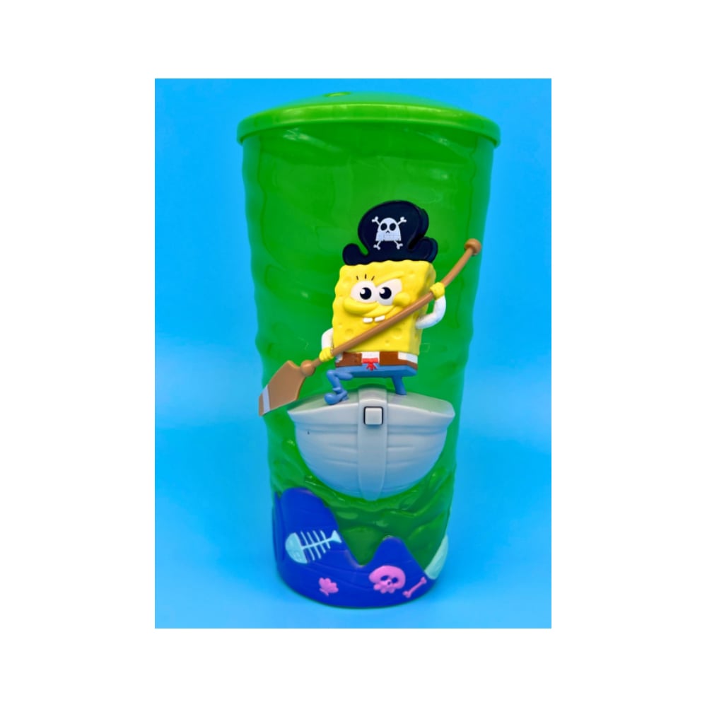 VASO EXCLUSIVO BOB ESPONJA LA PELICULA CON LUCES - 2