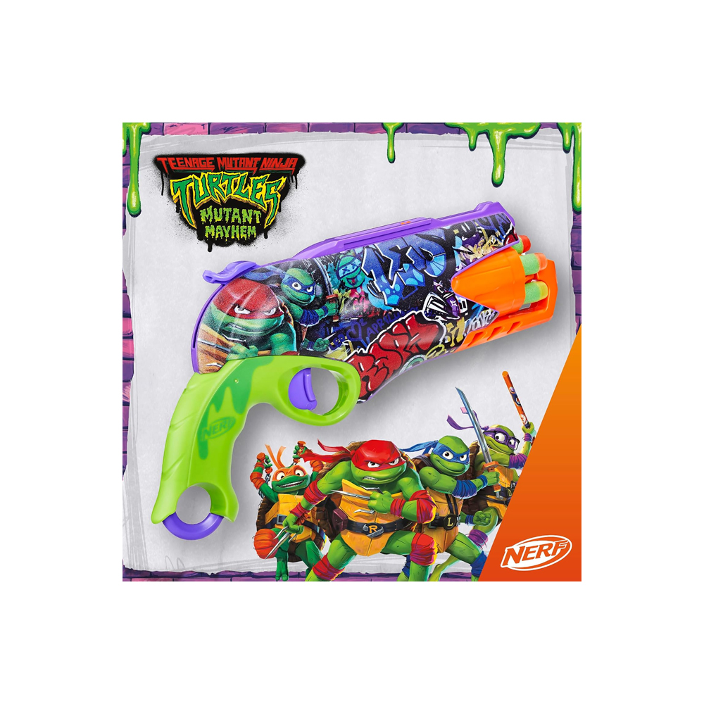 NERF TEENAGE MUTANT NINJA TURTLES BLASTER - 5
