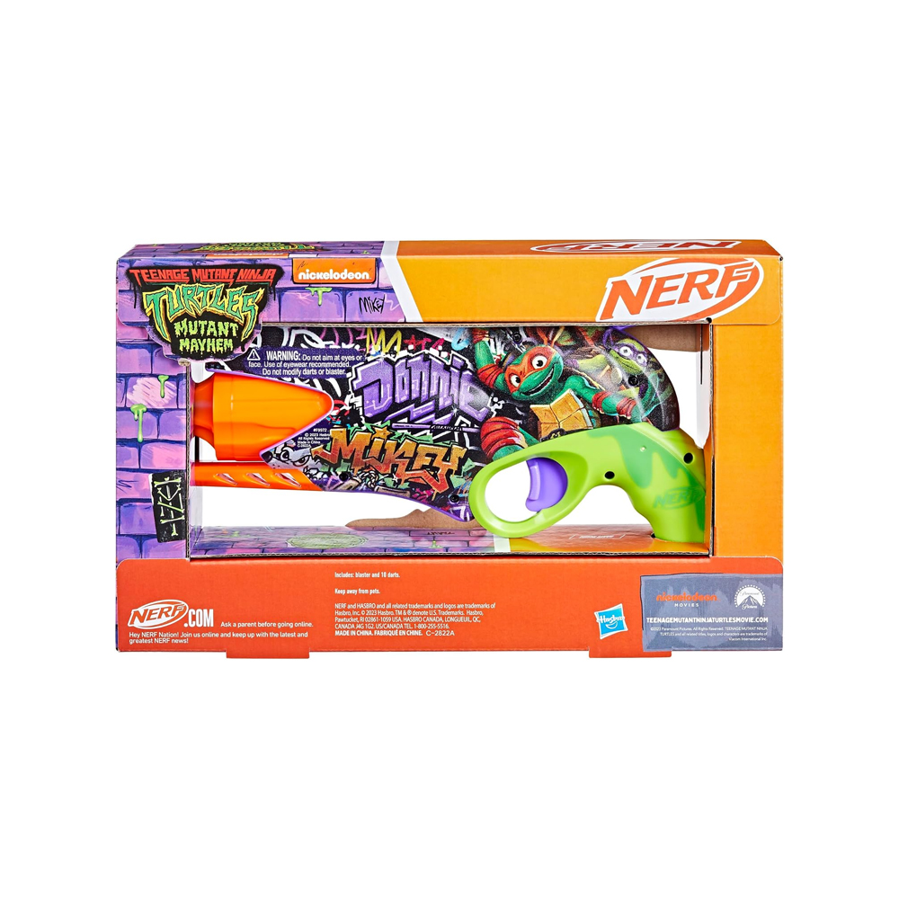 NERF TEENAGE MUTANT NINJA TURTLES BLASTER - 6