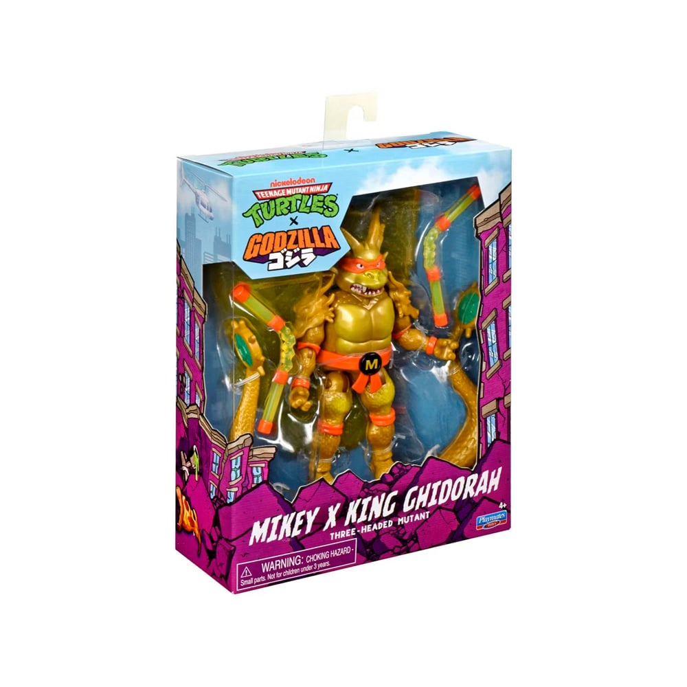 TEENAGE MUTANT NINJA TURTLES MIKEY GODZILLA - 4