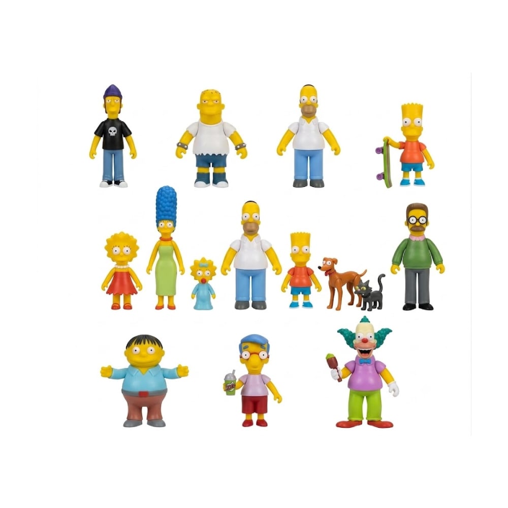 THE SIMPSONS JAKKS SUPER LOTE EXCLUSIVO RAYMI STORE - 1