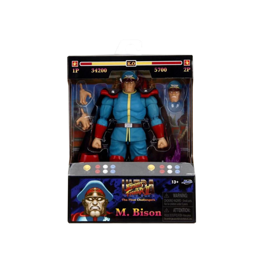 FIGURA DE COLECCION JADA STREET FIGHTER II M BISON PLAYER 2 - 5