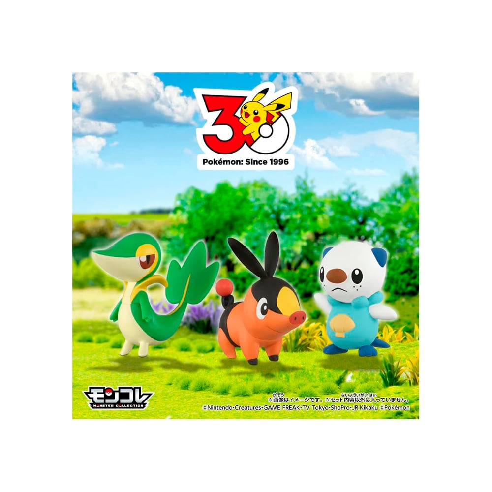 TAKARA TOMY POKEMON 30TH ANNIVERSARY MONCOLLE UNOVA - 3