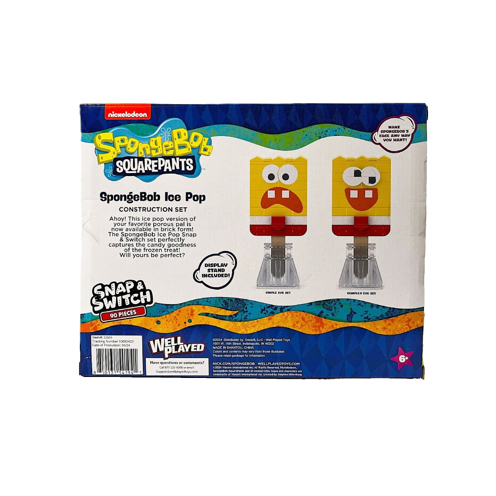BOB ESPONJA SNAP SWITCH ICE POP EXCLUSIVO - 4