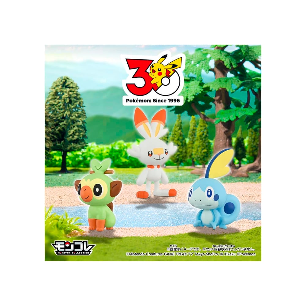 TAKARA TOMY POKEMON 30TH ANNIVERSARY MONCOLLE GALAR - 4