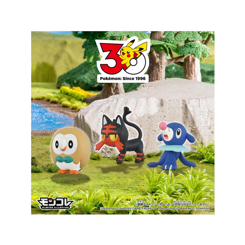TAKARA TOMY POKEMON 30TH ANNIVERSARY MONCOLLE ALOLA - 4