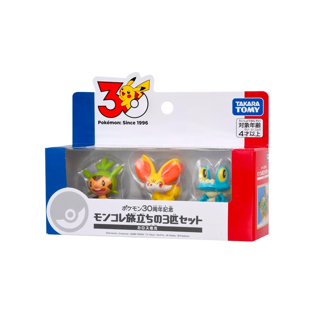 TAKARA TOMY POKEMON 30TH ANNIVERSARY MONCOLLE KALOS - 3