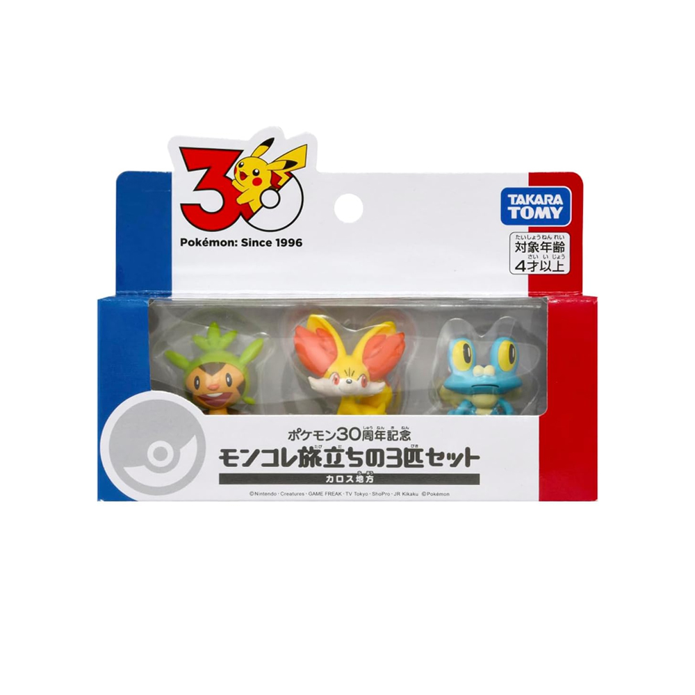 TAKARA TOMY POKEMON 30TH ANNIVERSARY MONCOLLE KALOS - 5