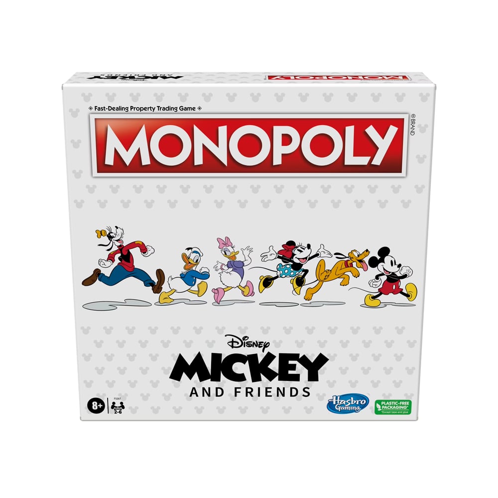 MONOPOLY DISNEY MICKEY AND FRIENDS EDITION HASBRO INGLES - 1