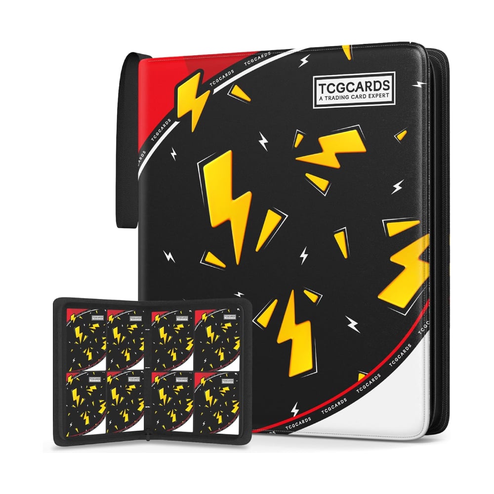 PKMN FOLDER 4 POCKET 400 CARTAS RAYO - 1