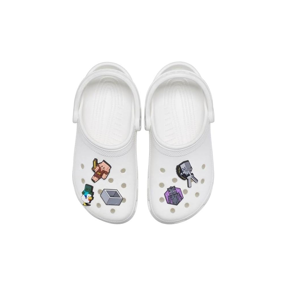 CROCS JIBBITZ VIDEO GAMES SHOE CHARM MINECRAFT PACK 5 - 2