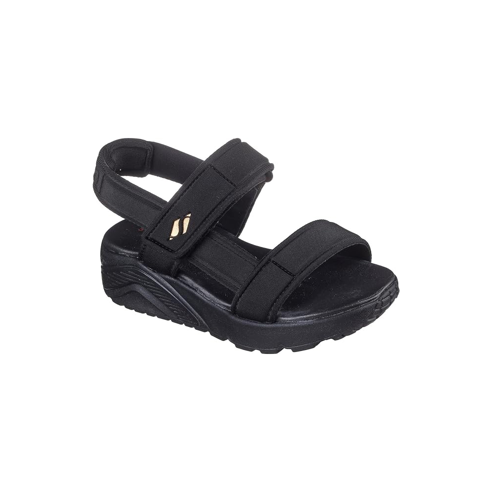 SANDALIA SKECHERS GIRLS UNO LITE BLACK TALLA 4 - 1