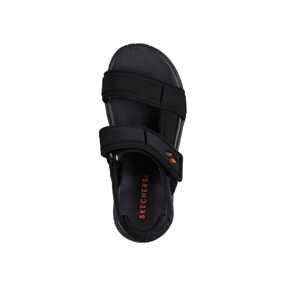 SANDALIA SKECHERS GIRLS UNO LITE BLACK TALLA 4 - 4