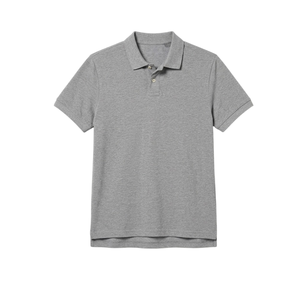 POLO MANGA CORTA AEROPOSTALE HOMBRE PLOMO TALLA M - 1