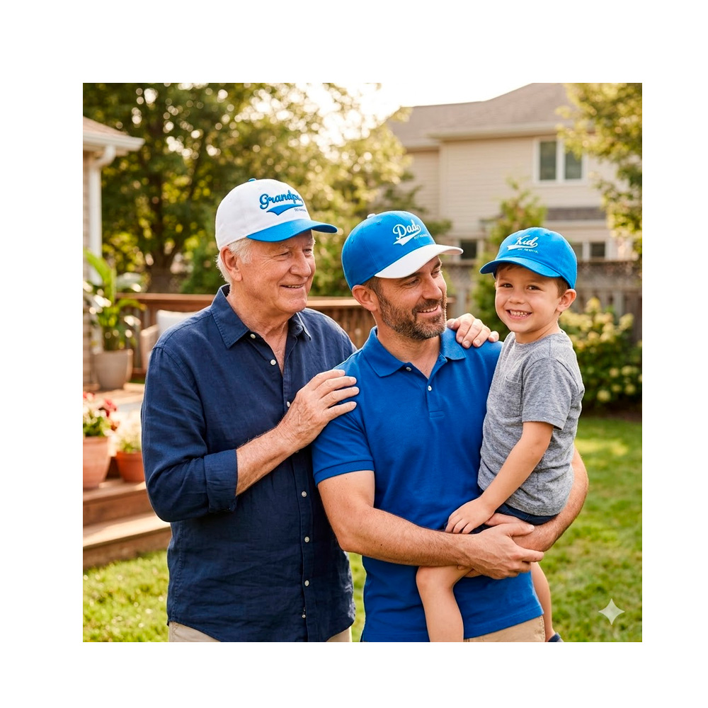 PAQUETE DE 3 GORRAS PARA HOMBRE DIA DEL PADRE - 4