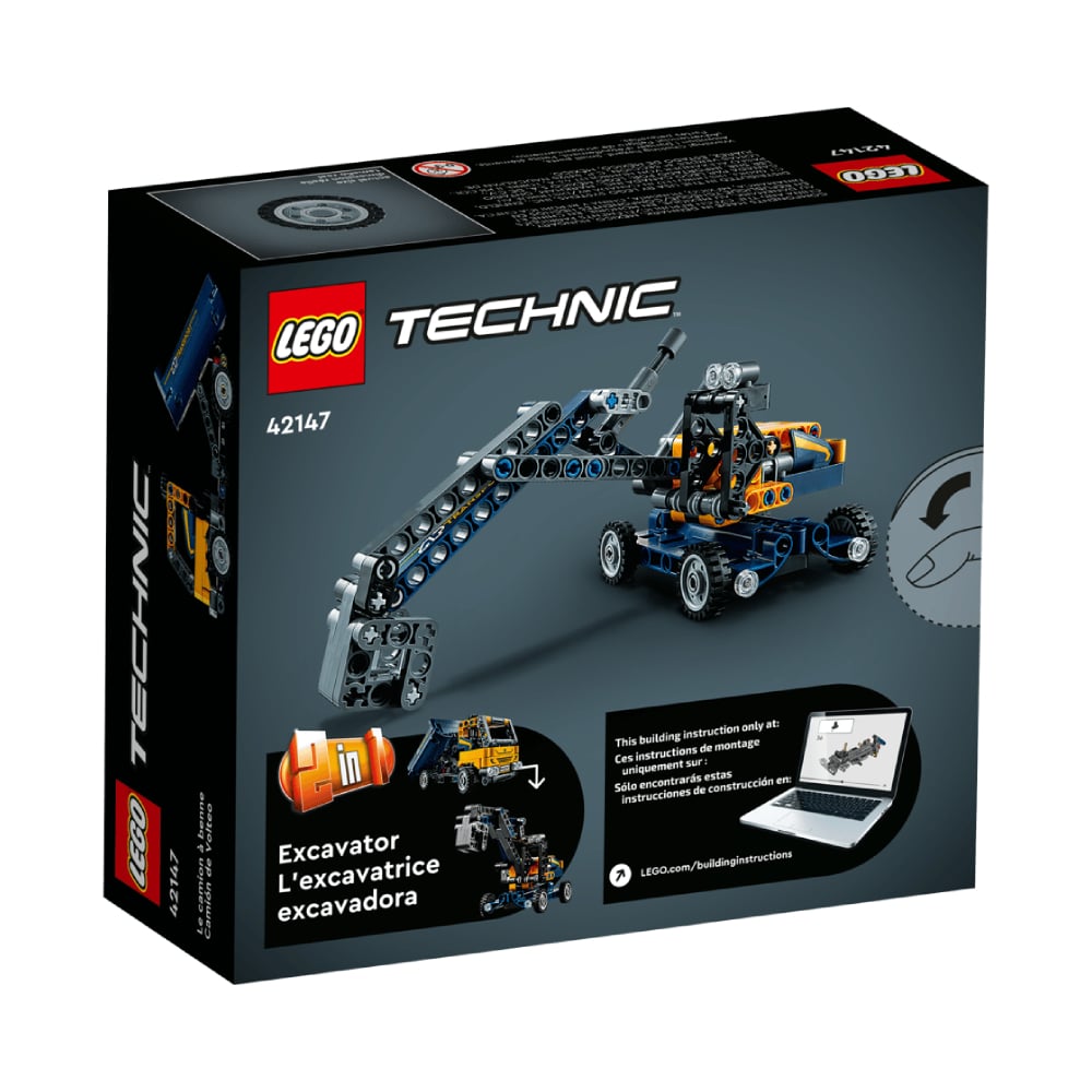 LEGO TECHNIC DUMP CAR TOY BLOCKS 42147 - 5