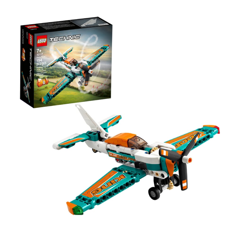 LEGO TECHNIC RACE PLANE JET AEROPLANE 2 IN 1 42117 - 1