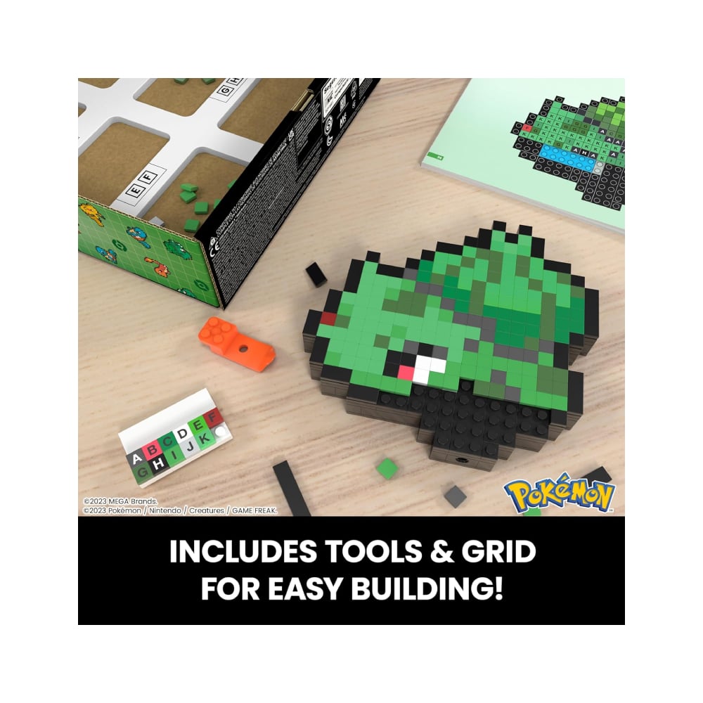 MEGA POKEMON BISASAM RETRO LOOK BULBASAUR - 5