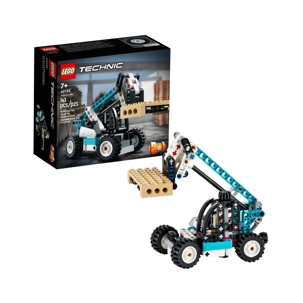 LEGO TECHNIC 2 IN 1 TELEHANDLER FORKLIFT TO TOW TRUCK 42133 - 1