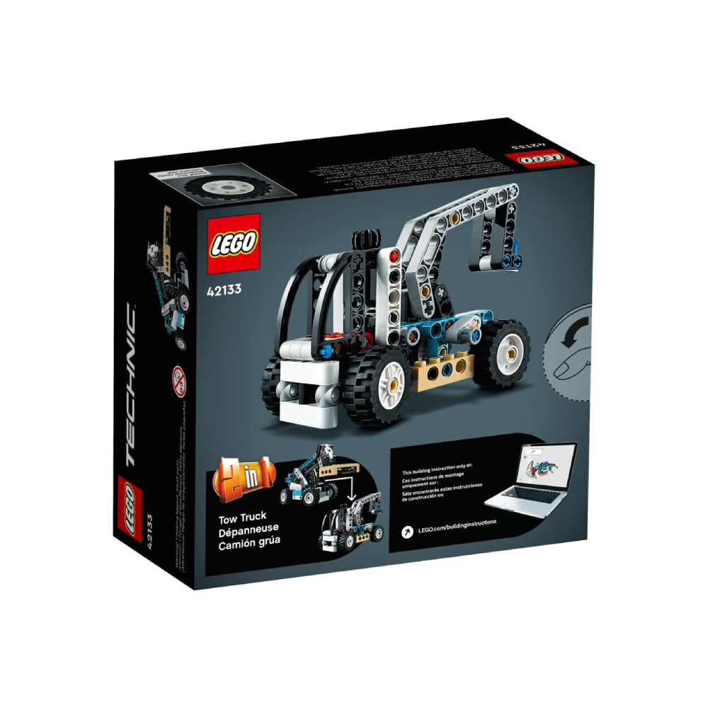 LEGO TECHNIC 2 IN 1 TELEHANDLER FORKLIFT TO TOW TRUCK 42133 - 5