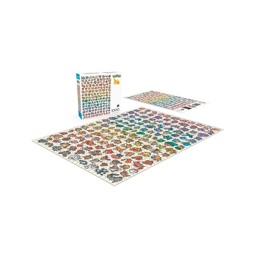 BUFFALO GAMES POKEMON PIXEL RAINBOW 1000 PIEZAS - 2