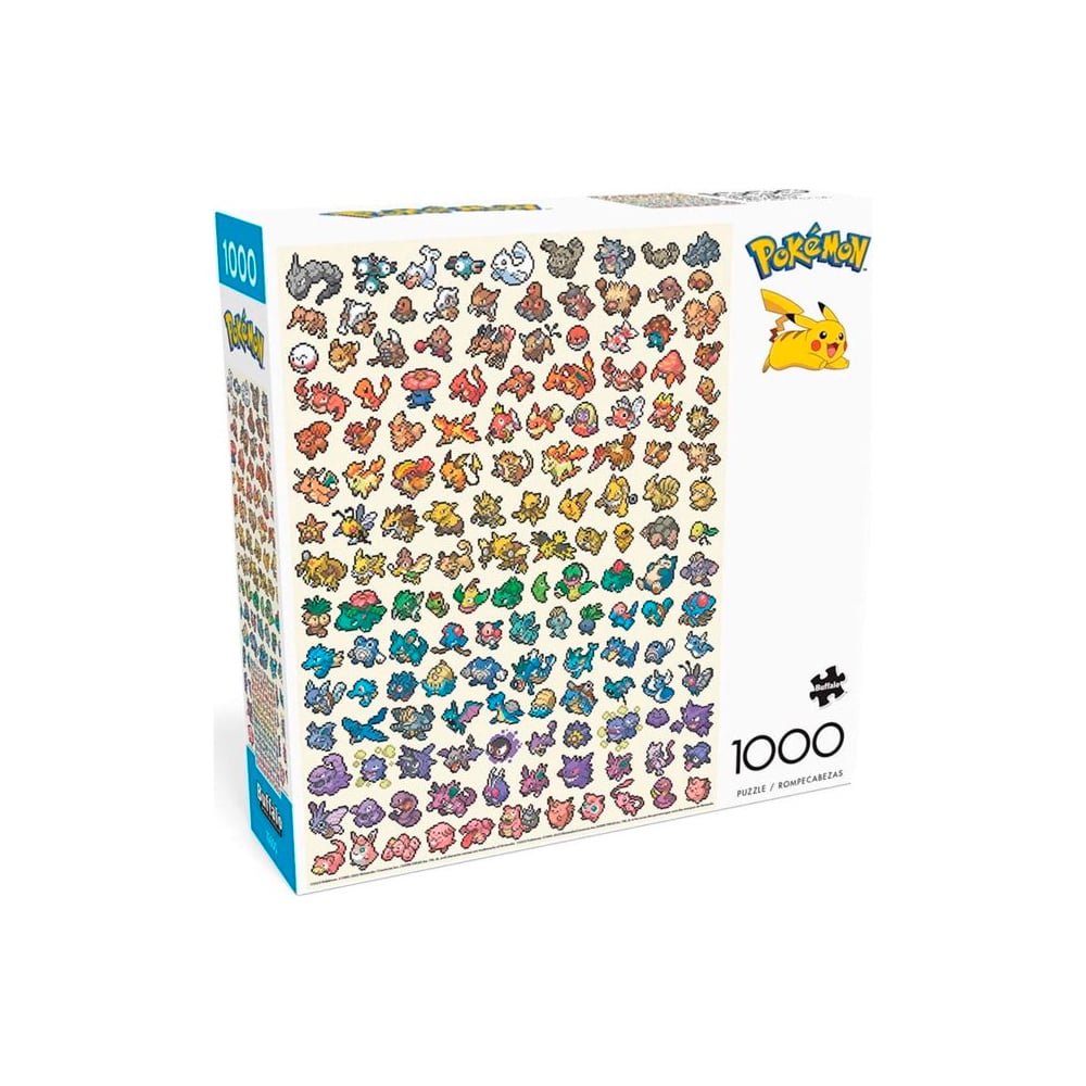 BUFFALO GAMES POKEMON PIXEL RAINBOW 1000 PIEZAS - 4