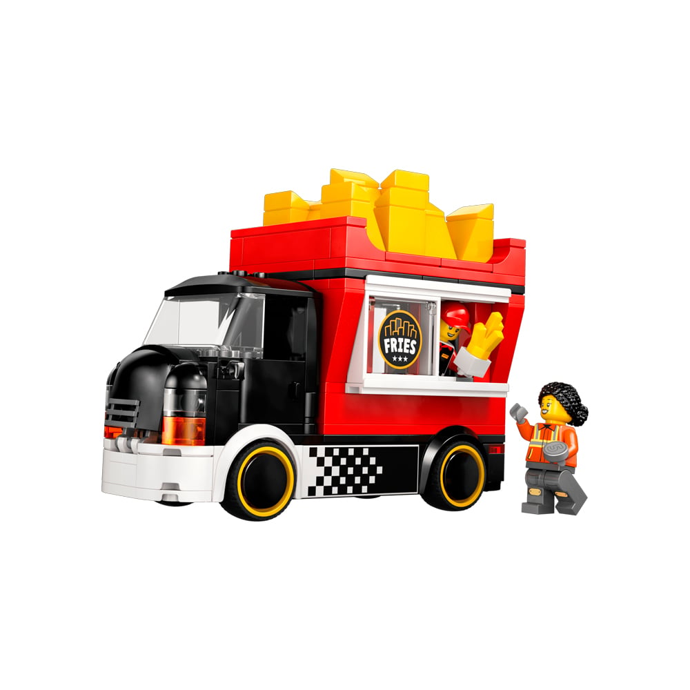 LEGO CITY FRIES FOOD TRUCK MOBILE RESTAURANT 60488 - 2