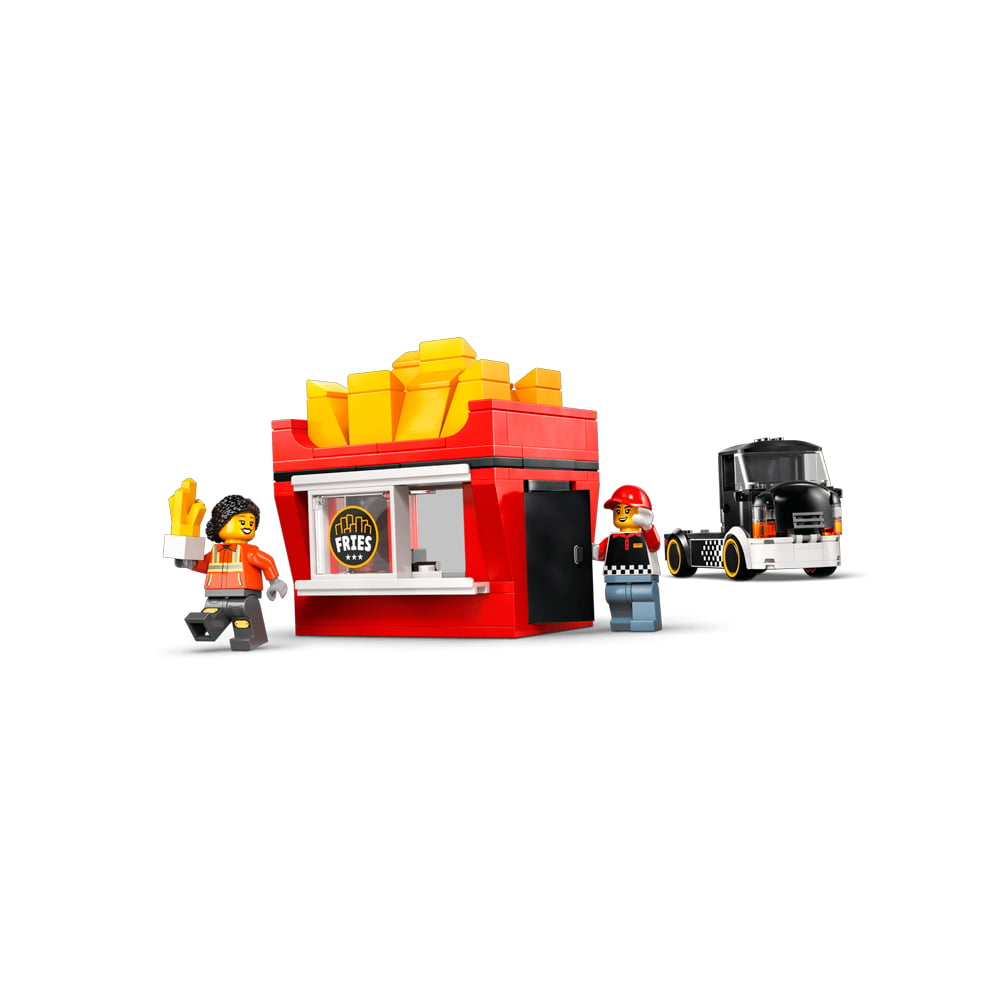 LEGO CITY FRIES FOOD TRUCK MOBILE RESTAURANT 60488 - 3