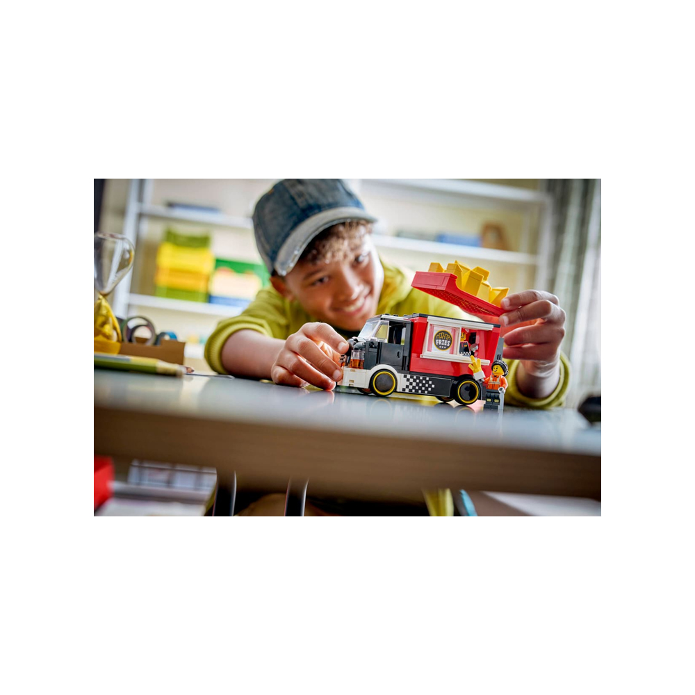 LEGO CITY FRIES FOOD TRUCK MOBILE RESTAURANT 60488 - 6