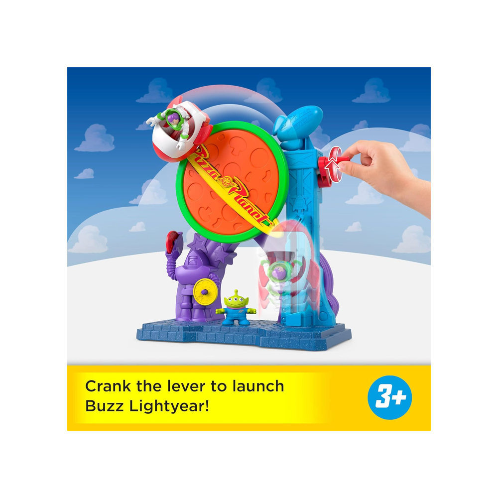 FISHER PRICE IMAGINEXT DISNEY AND PIXAR TOY STORY PIZZA - 3