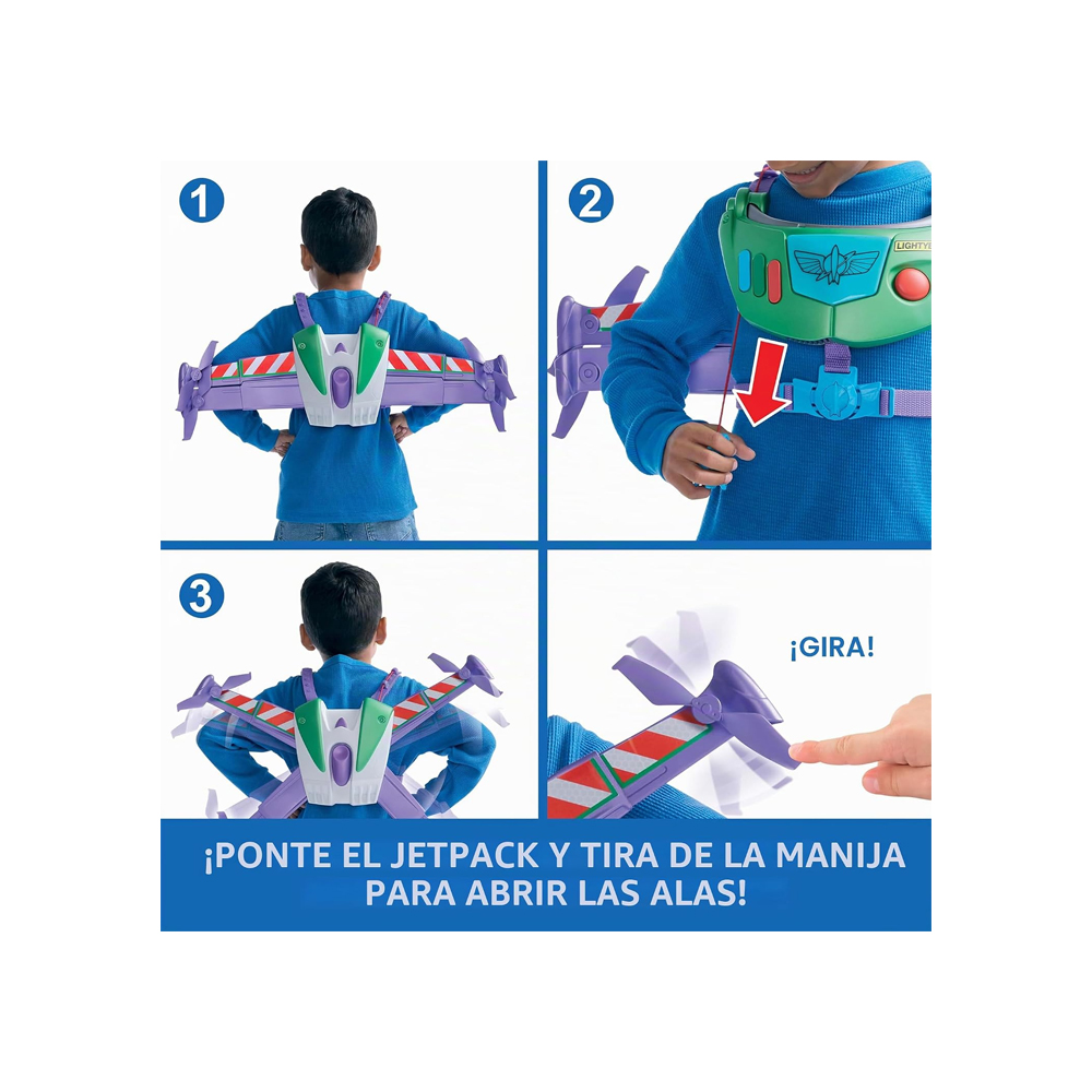 MATTEL DISNEY AND PIXAR TOY STORY 5 HI TECH SPACE RANGER - 4