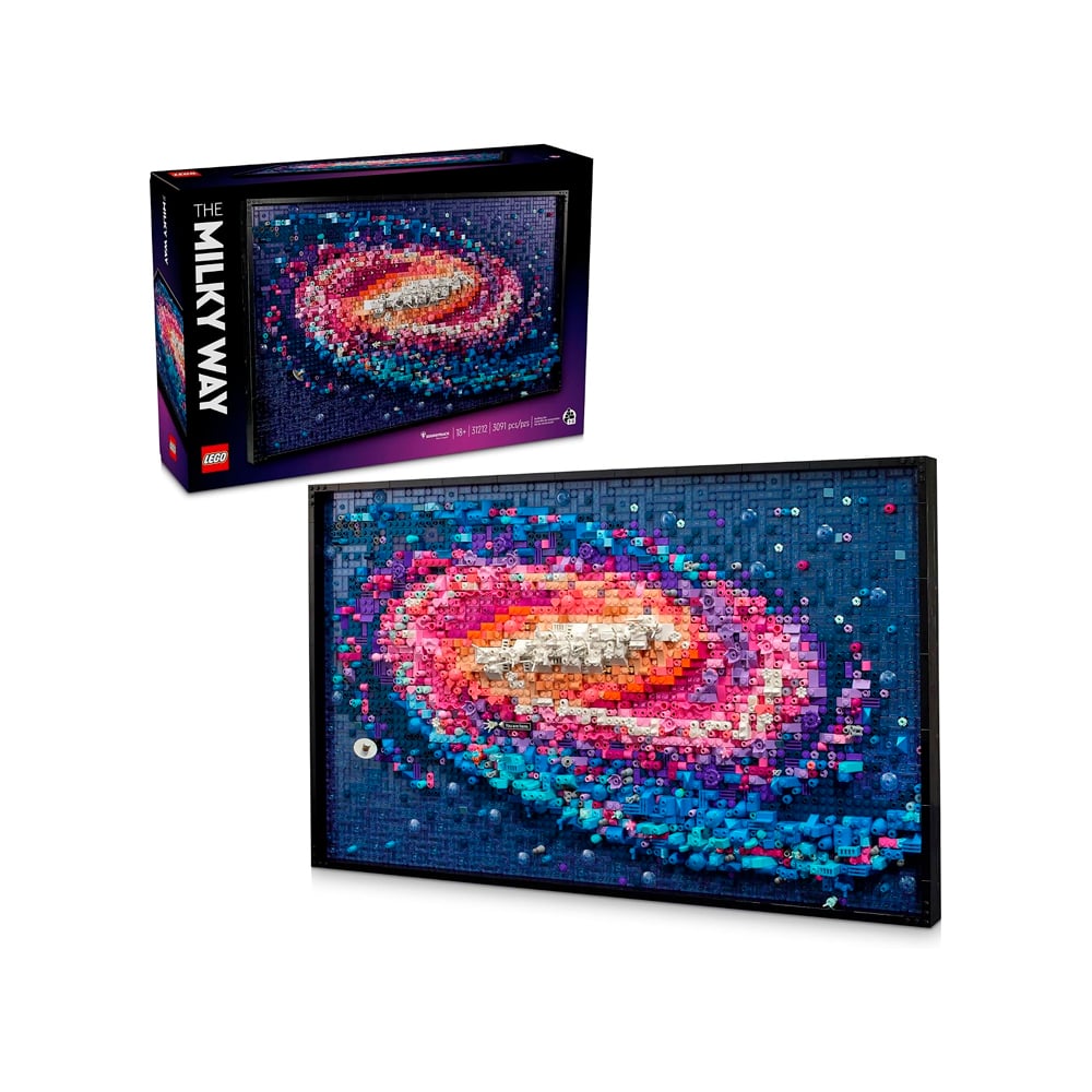 LEGO ART THE MILKY WAY GALAXY SPACE DECOR 31212 - 1