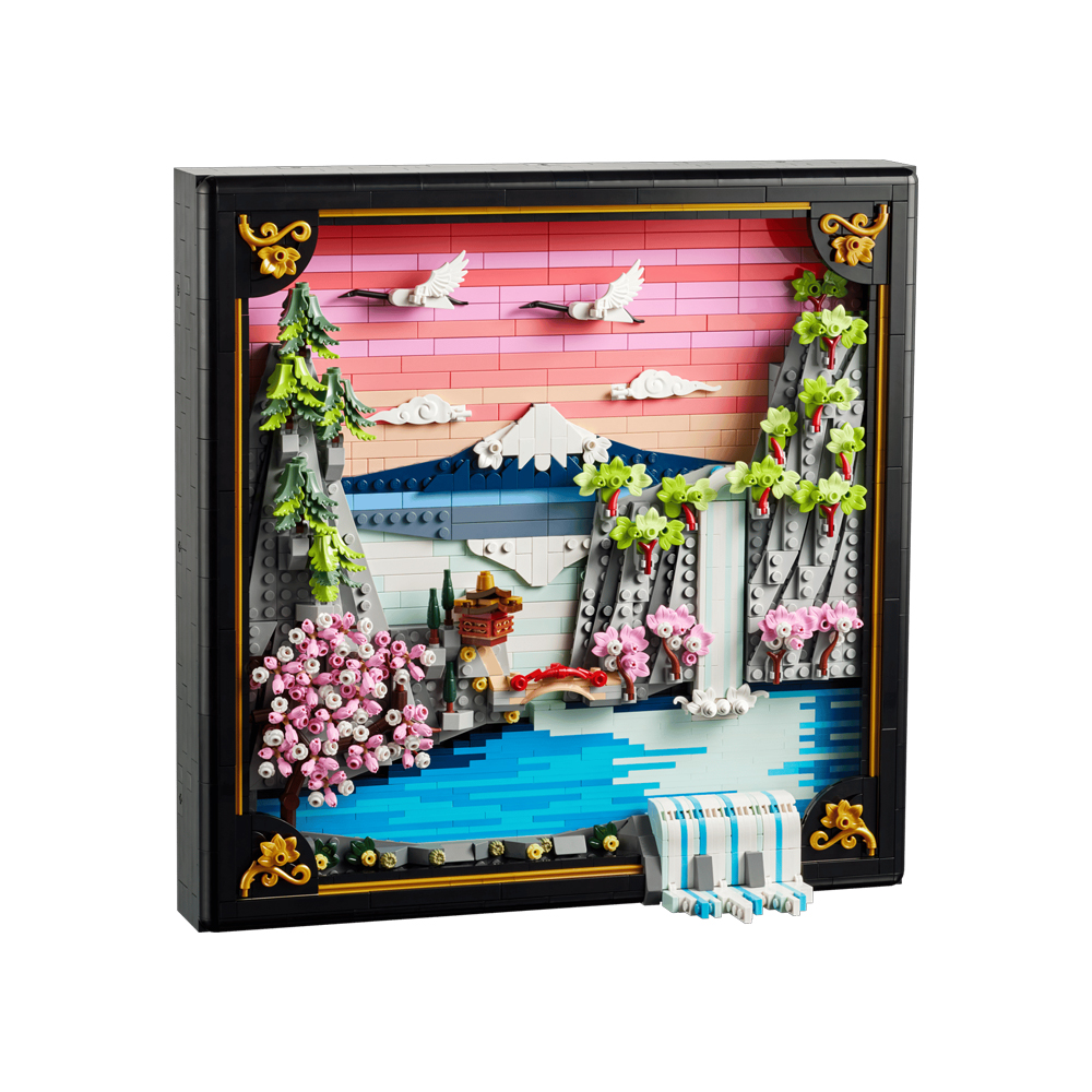 LEGO ART JAPANESE CHERRY BLOSSOM LANDSCAPE 31218 - 2