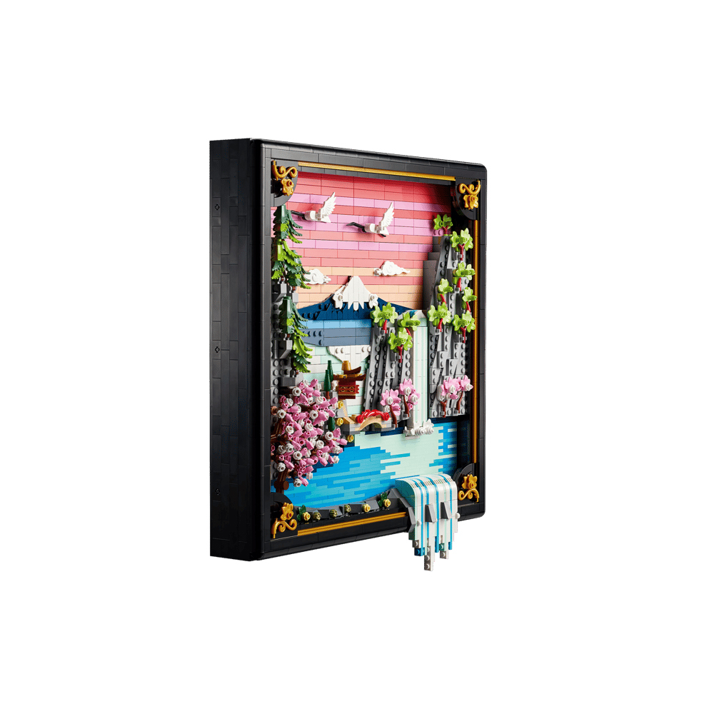 LEGO ART JAPANESE CHERRY BLOSSOM LANDSCAPE 31218 - 3