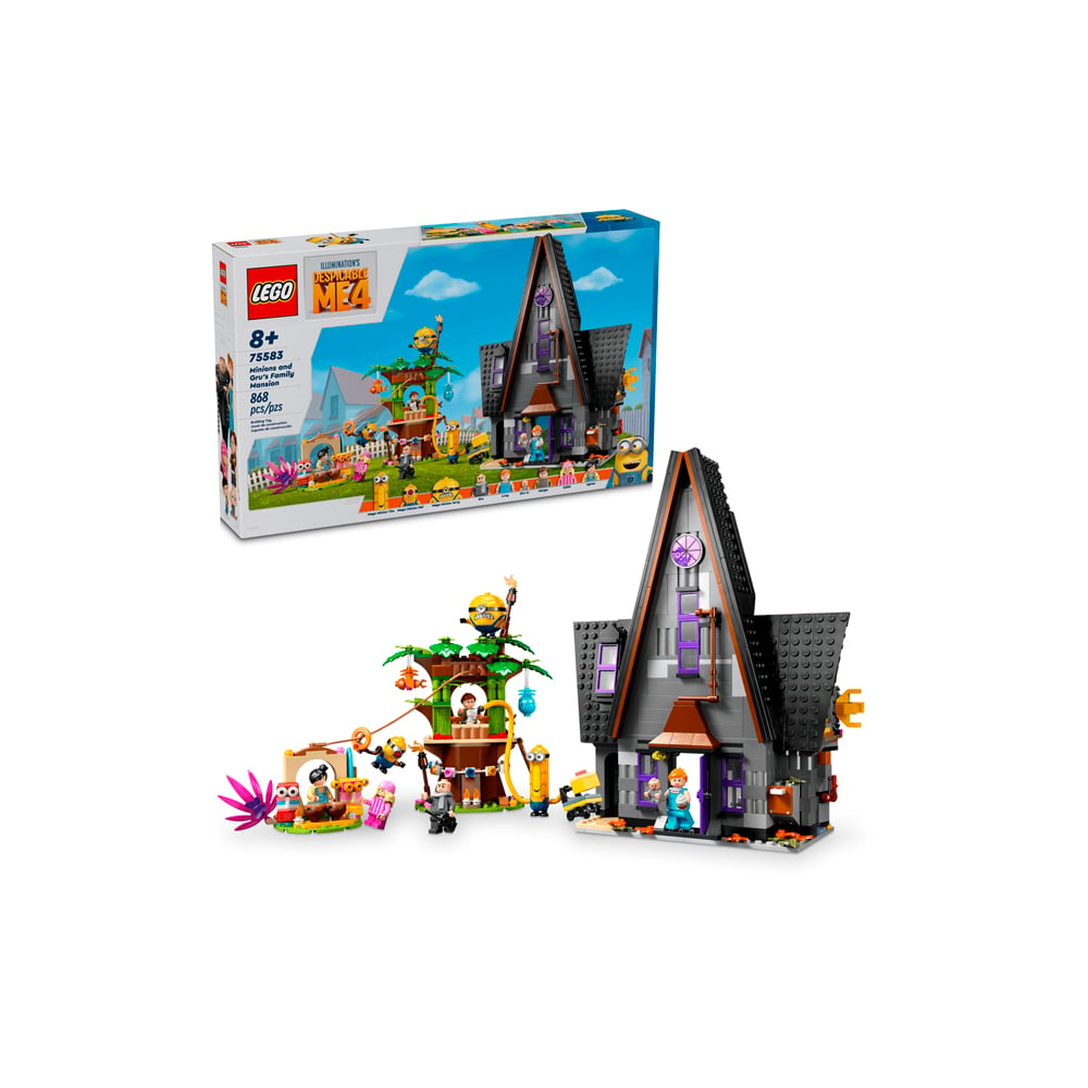 LEGO MINIONS AND GRU FAMILY MANSION DESPICABLE ME 4 75583 - 1